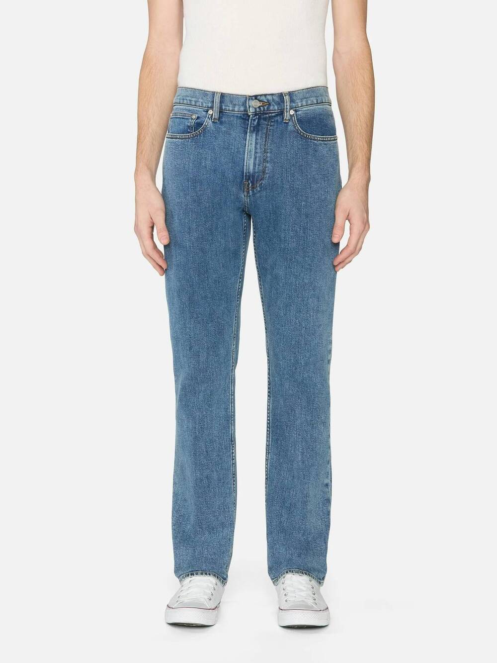 NEW FRAME modern straight jeans in blue lake
